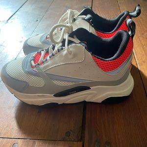 Christian Dior B22 Pink & Black Size 38 EU WORN 100% Authentic.